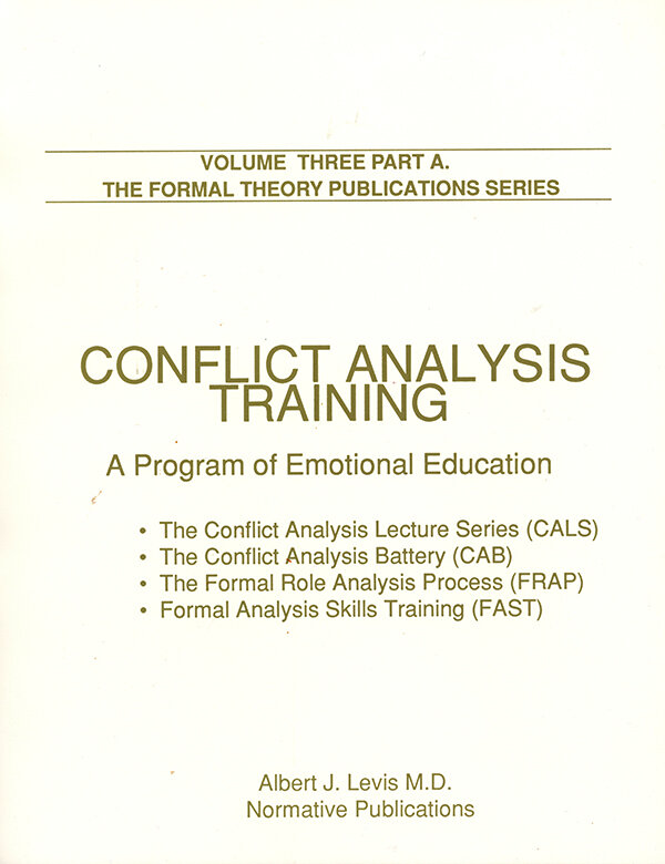 Conflict Analysis Training 