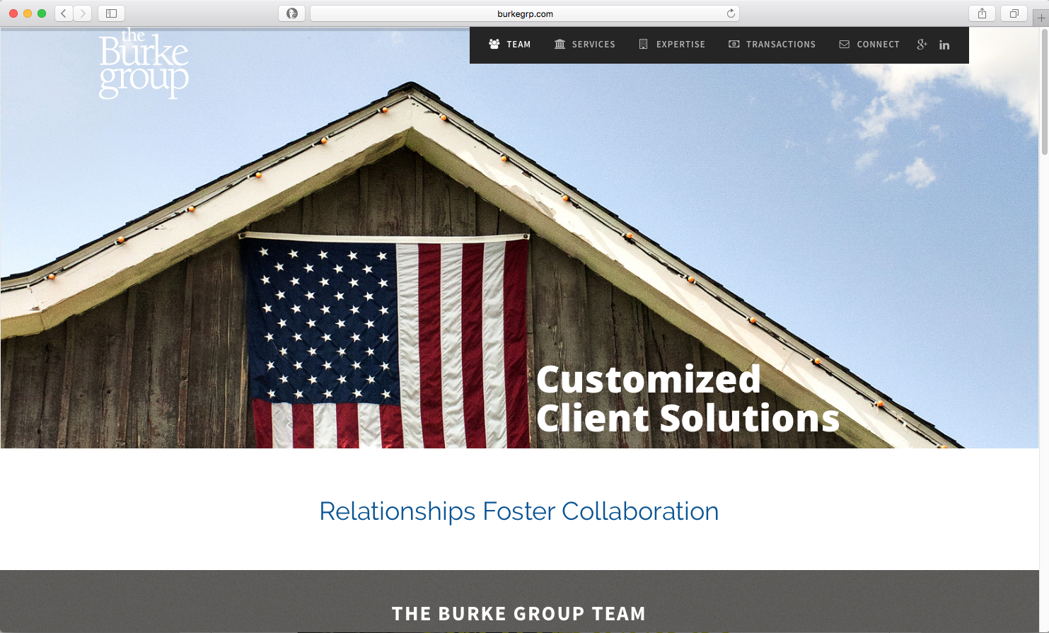 The Burke Group provides financial advisory services to banking institutions and technology companies. BurkeGrp.com