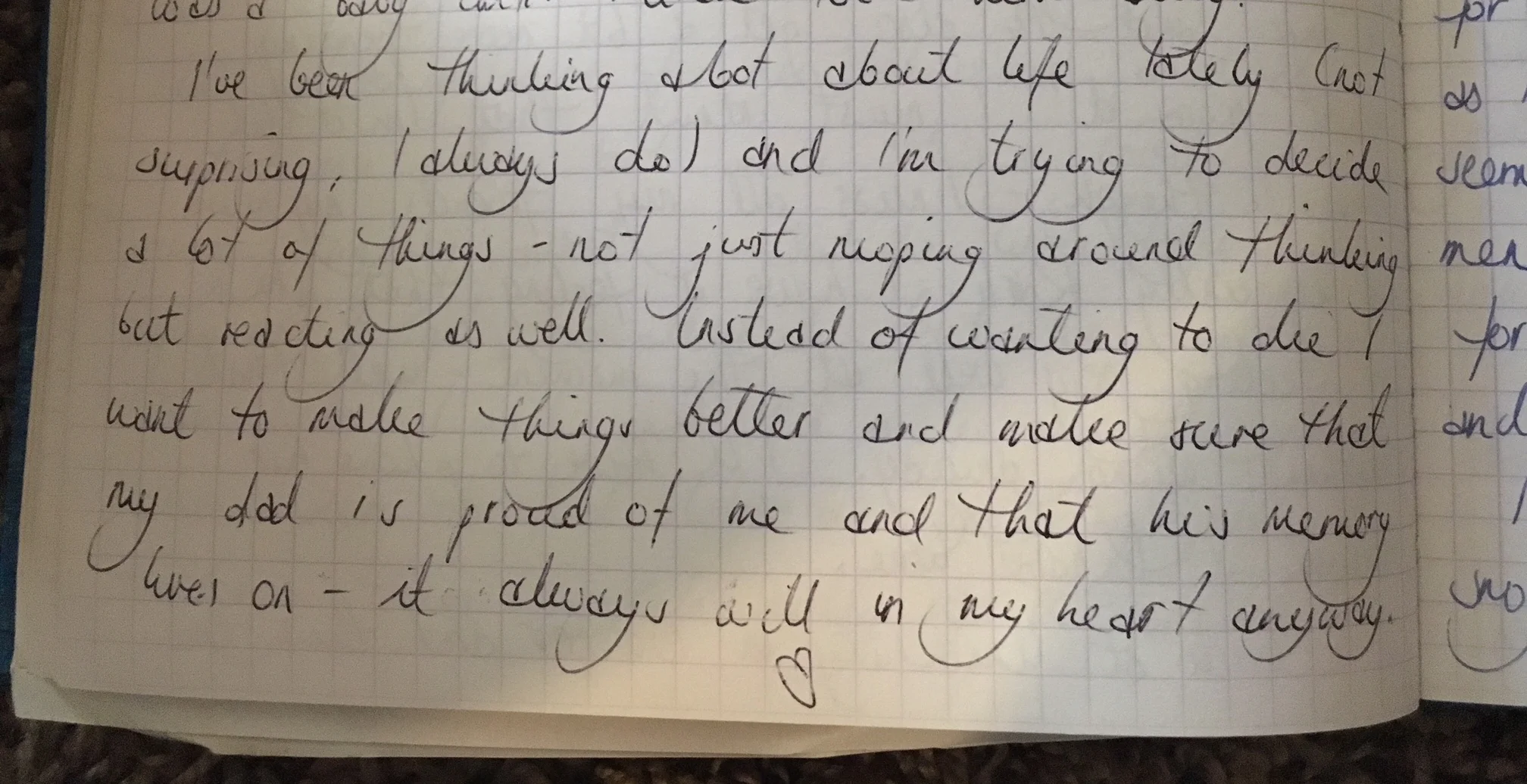 Journal entries from 1998