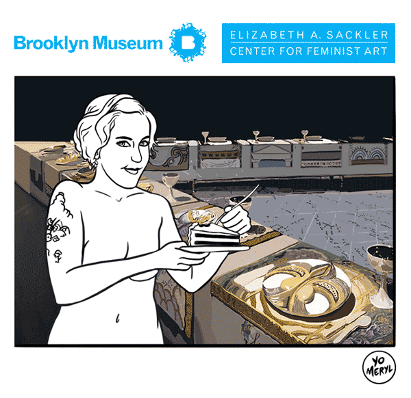 Lena Dunham x Judy Chicago's The Dinner Party