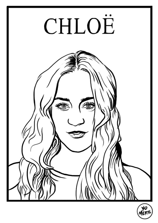 Chloë/Chloé. YoMeryl, 2015.