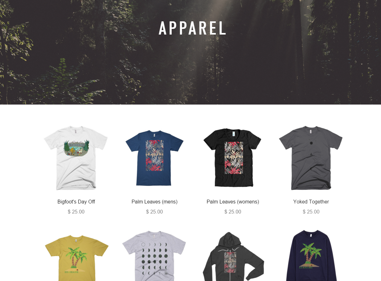 new Edamame online store now available!