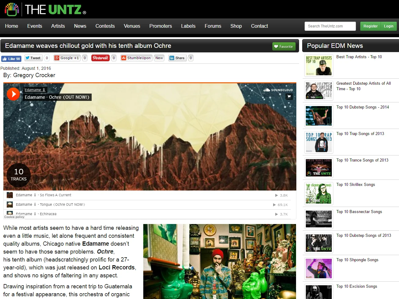The Untz reviews Ochre