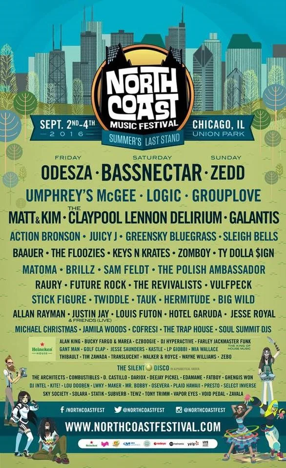 catch me at North Coast tomorrow!