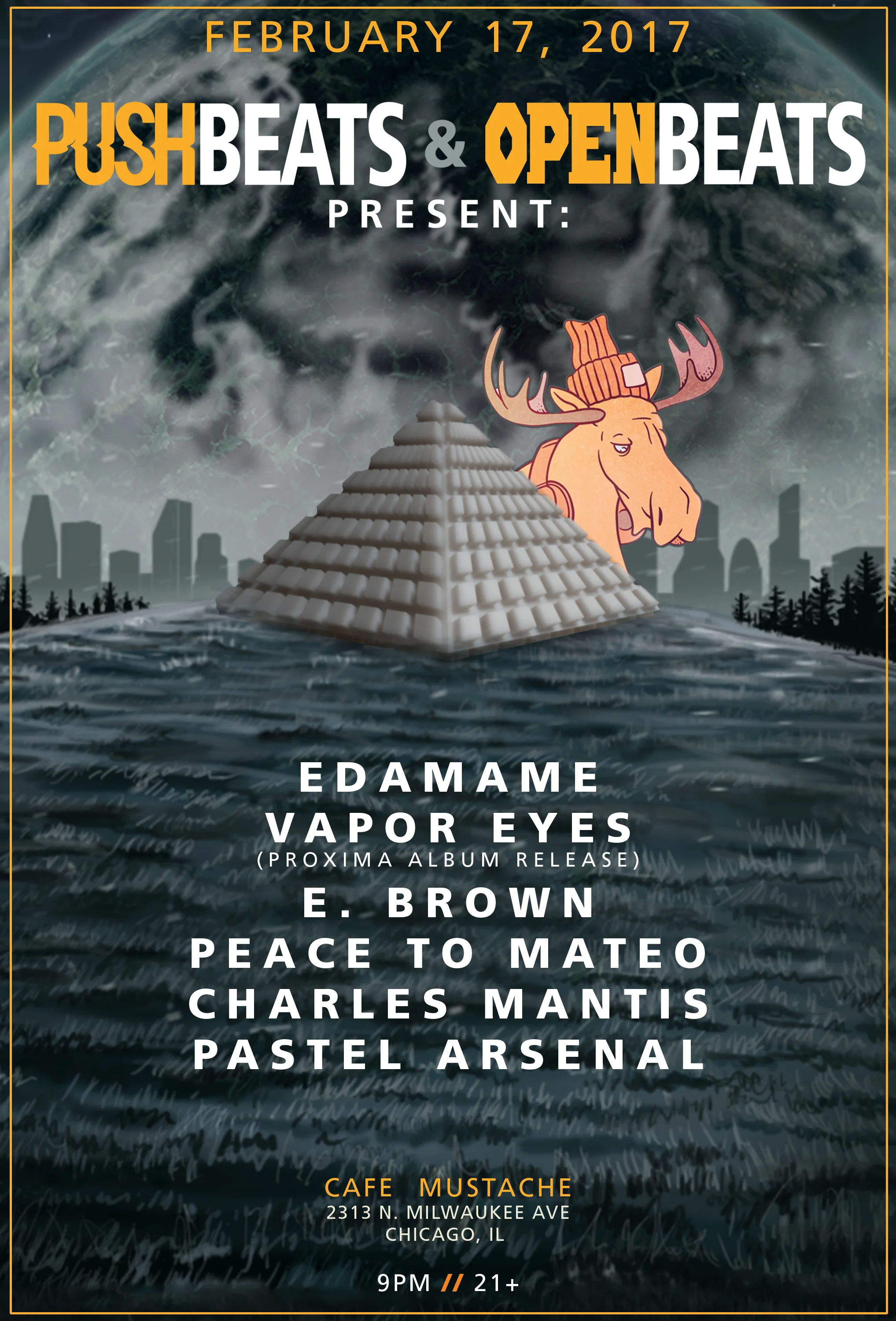 catch me at Push Beats this Friday for Vapor Eyes' album release