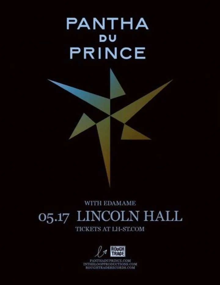new show with Pantha Du Prince, one of my favorite artists, in May!