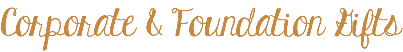 2016-17 Corporate and Foundation Gifts