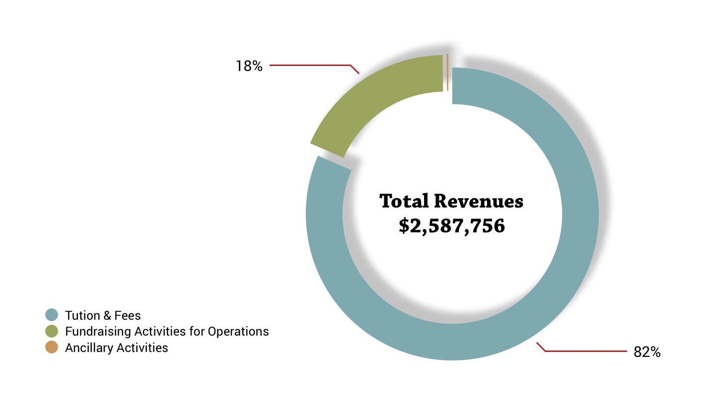 LWGMS 2017/2018 Annual Report: Revenues