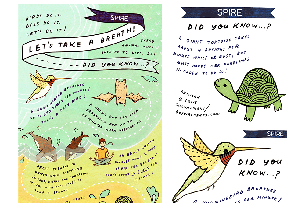 "Let's Take a Breath" Social Media Campaign – Spire