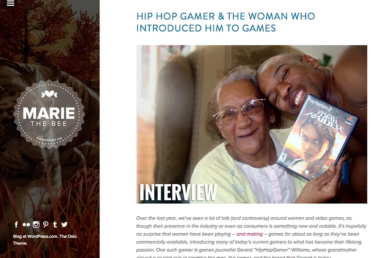 Hip Hop Gamer & The Woman Who Introduced Him to Games