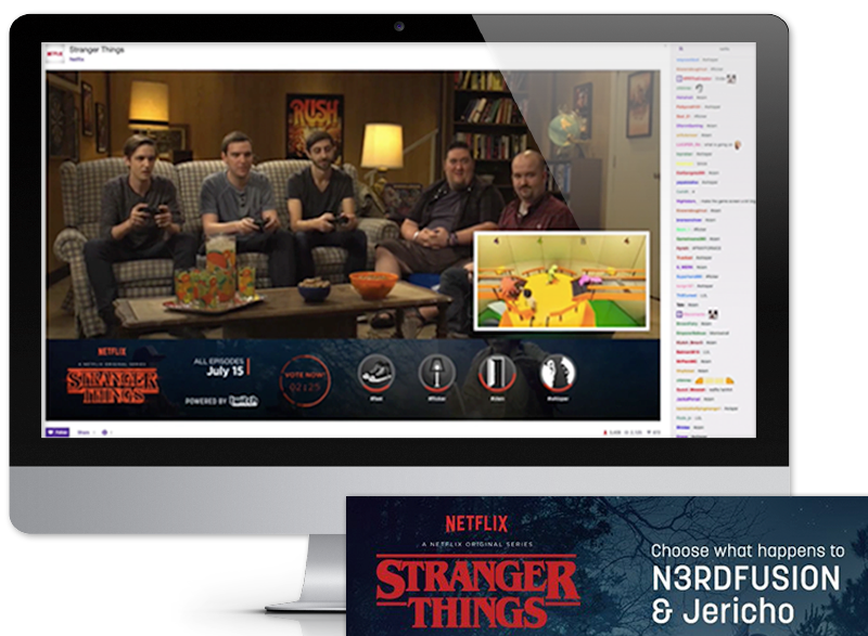 Netflix's Stranger Things – Twitch Plays Haunted Basement