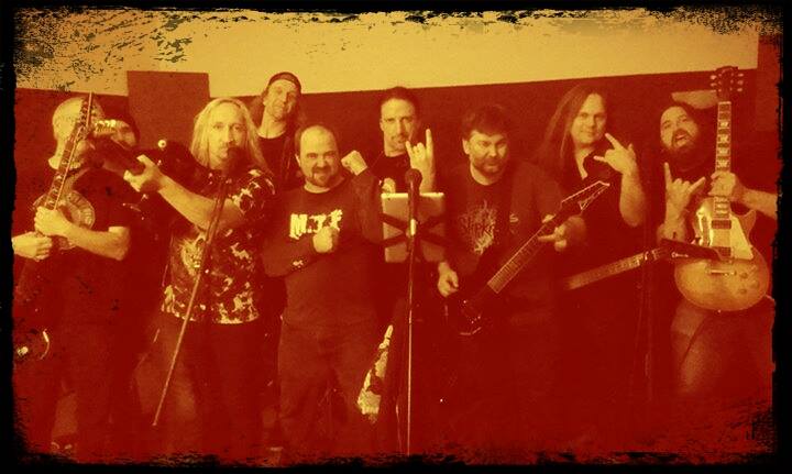Left to Right: The Underbishop, Tony Sonic, Brad Hull, Jerry Ziegler, Jamie Carter, Jay Clark, Dean Babbitt, Eric Close, Russ Stefanovich