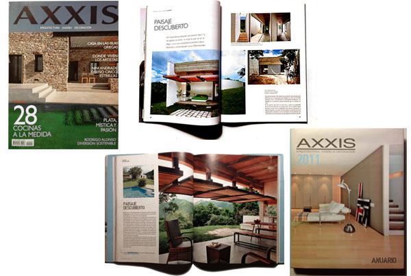 Casa Andrade en Revista Axis y Anuario Axis 2010