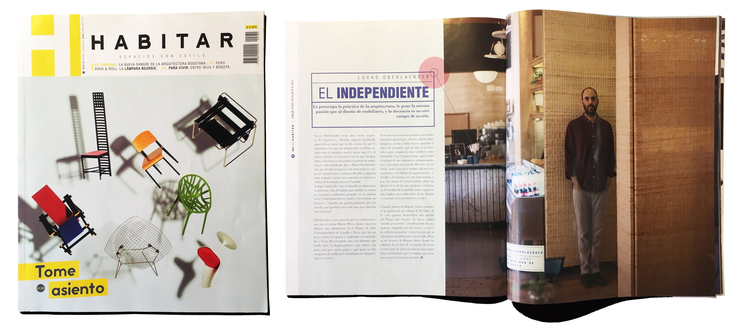 La nueva sangre de la arquitectura bogotana, Revista Habitar 2016