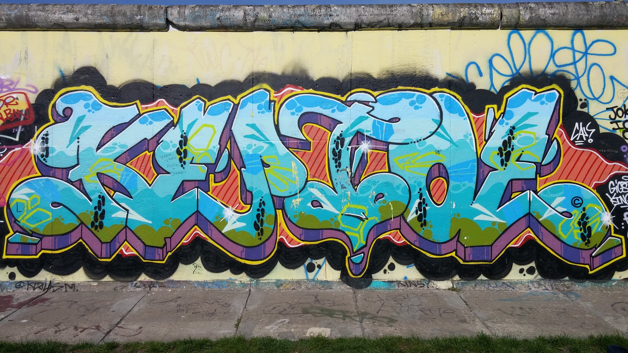 East Side Gallery, Berlin - 2015