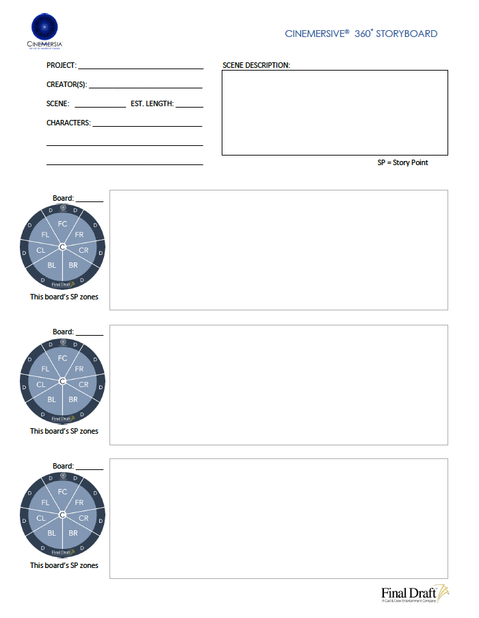 Sphereplay Storyboard Template