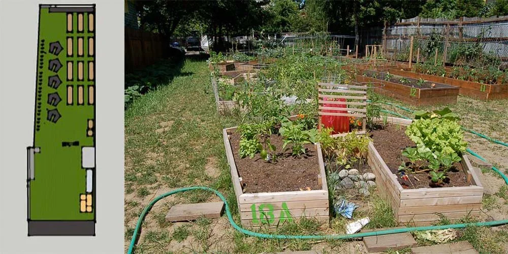  Project Grow  Project Grow  2006-Ongoing  Project Grow was an arts atelier and urban farm that I founded on the site of a former brown zone (toxic lot) and sweat shop style factory where adults with disabilities were working. We launched a 15 share bicycle delivered CSA and Urban Farm on 2 Acres over 4 lots of inner City land in Portland, Oregon. Project Grow housed 30 therapy chickens, 2 goats, and several ducks along with growing organic produce and having a large arts atelier. There was a textile studio where fur from the goats was woven and turned into art works, a painting studio, ceramics studio etc. Artists involved with the program exhibited and sold work, and farmers earned a market wage for co-operating the farm. I initiated this project and it has since taken many forms, with many collaborators, authors and participants over the past ten years.  