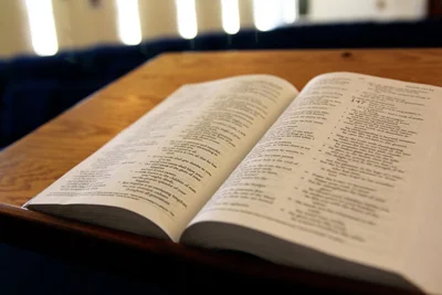 BIBLE ON PULPIT WEB.JPG