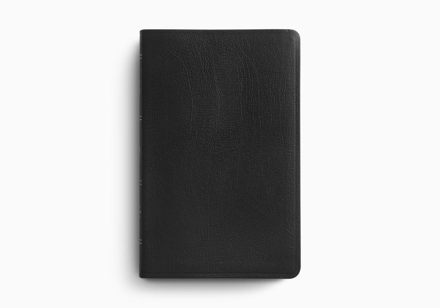 ESV Thinline Bible, Genuine Leather, Black .jpg