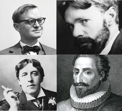 Truman Capote, DH Lawrence, Cervantes and Oscar Wild