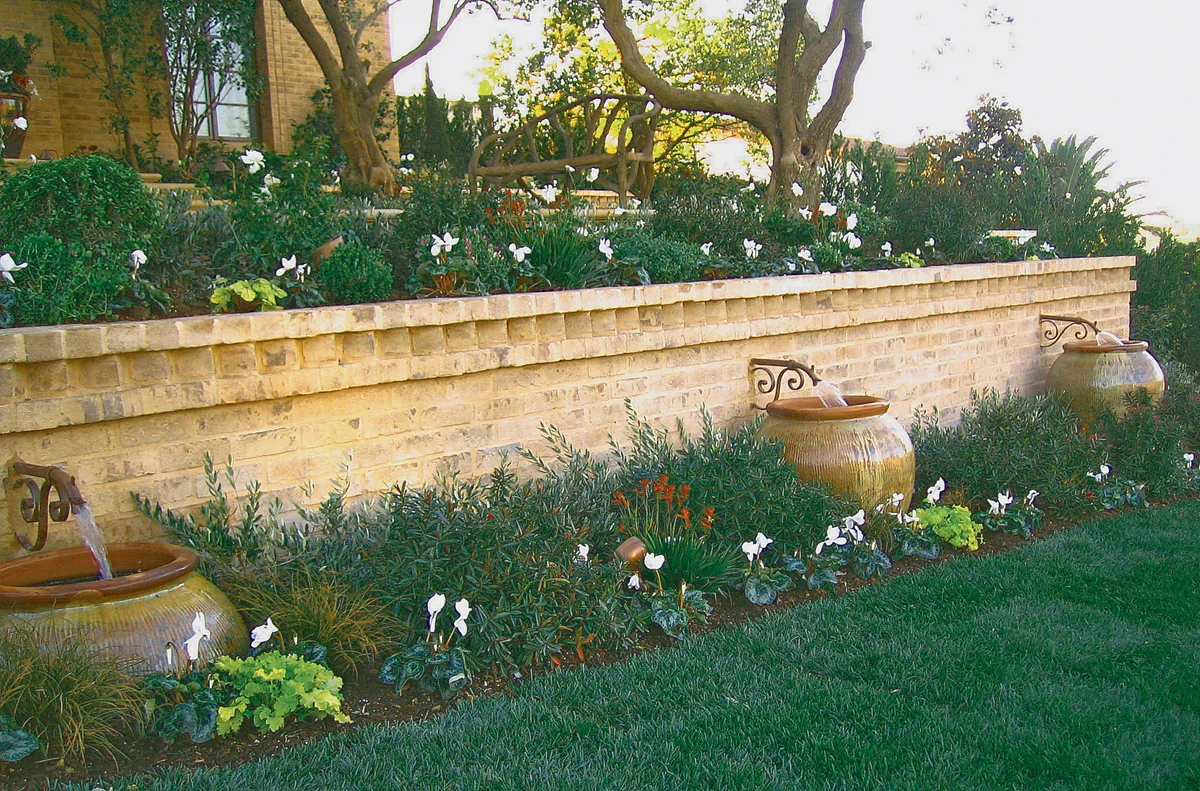 Bartholowmew Residence - Front Fountain wall.jpg