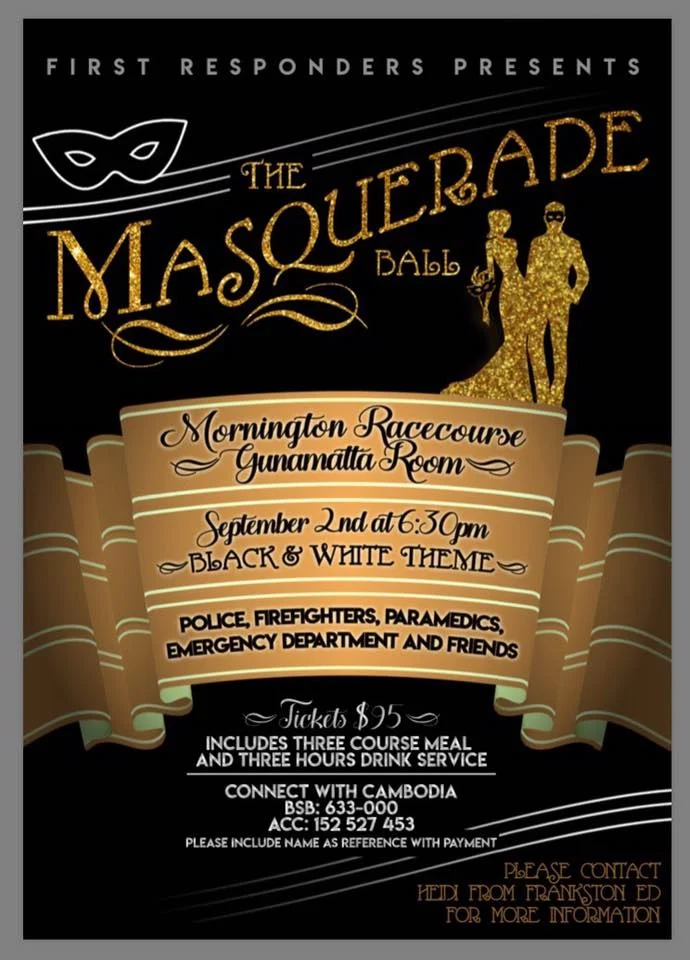 First Responders Masquerade Ball - VICTORIA