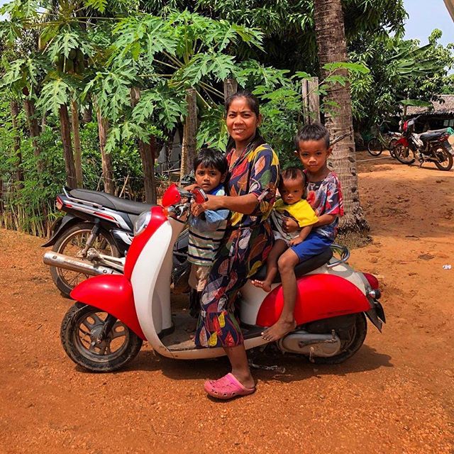 Beautiful family #connectwithcambodia