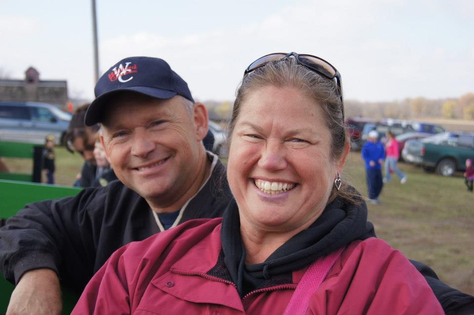 Pictured above: Bill with wife, Sheri