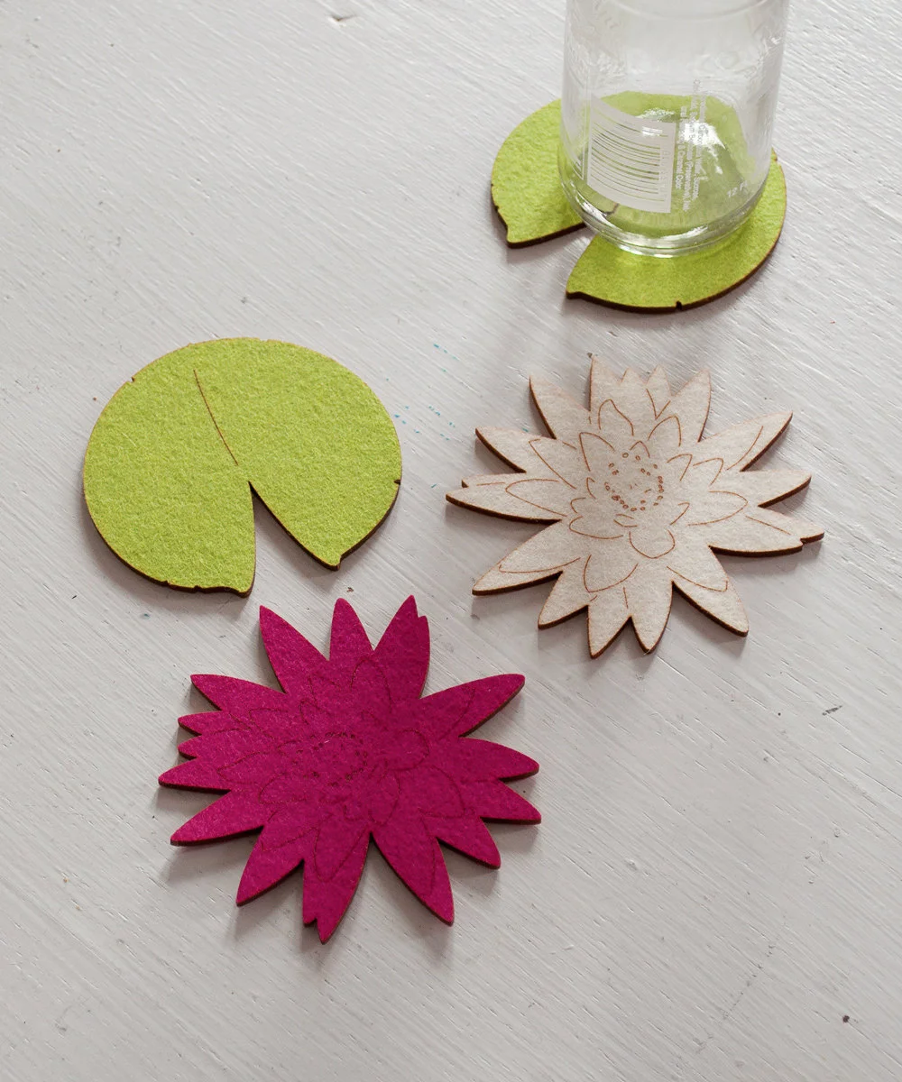 Water Lily Coasters