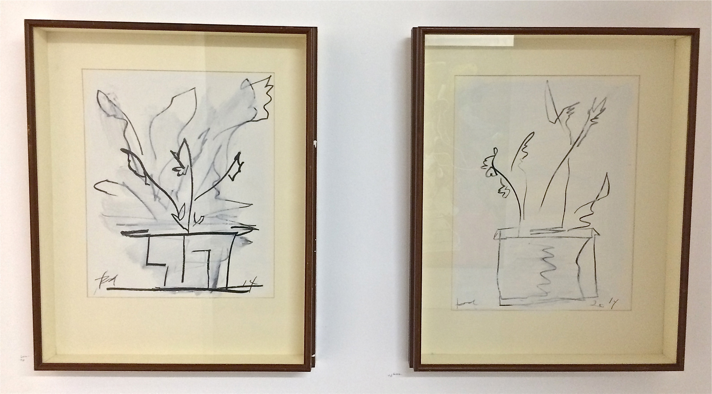 works on paper, 2014