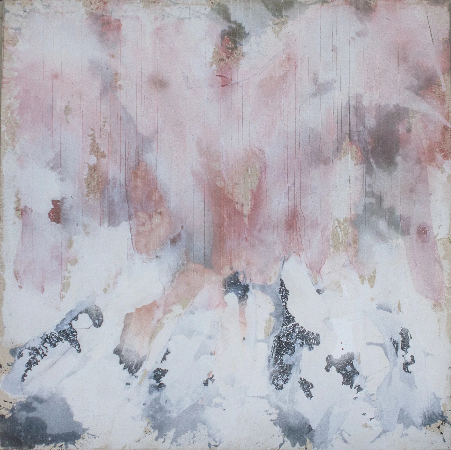 LOVE LETTER DREAM, oil on canvas, 48"X48". 2014