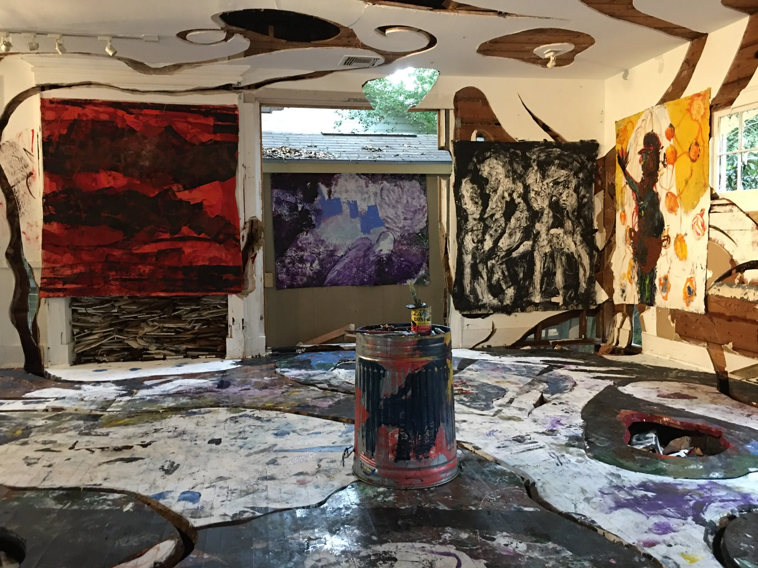 Contact Artist for availability: todbaileypainter@gmail.comVisiting Artist: Cherryhurst House, Houston, TXRipple to Rubble 2020