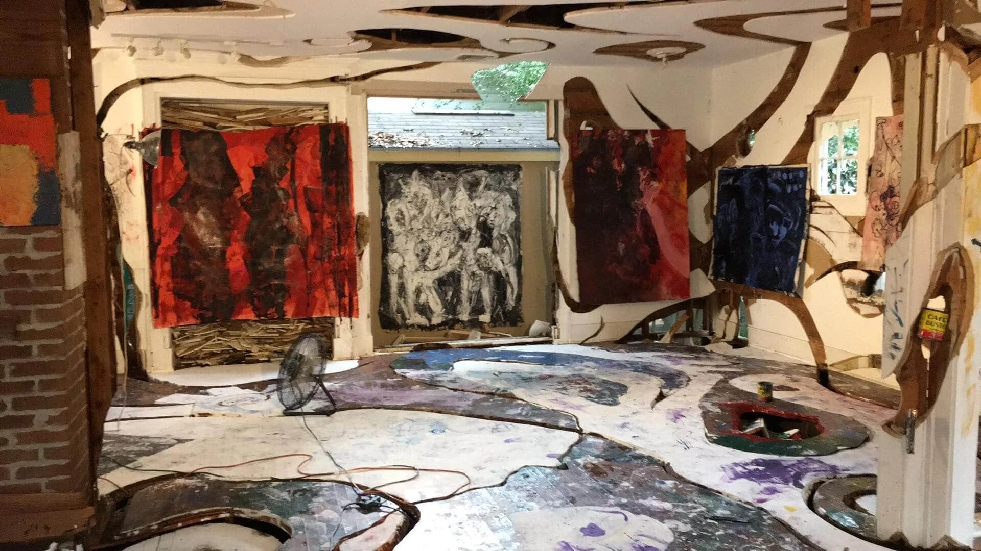 Visiting Artist: Cherryhurst House, Houston, TXRipple to Rubble 2020