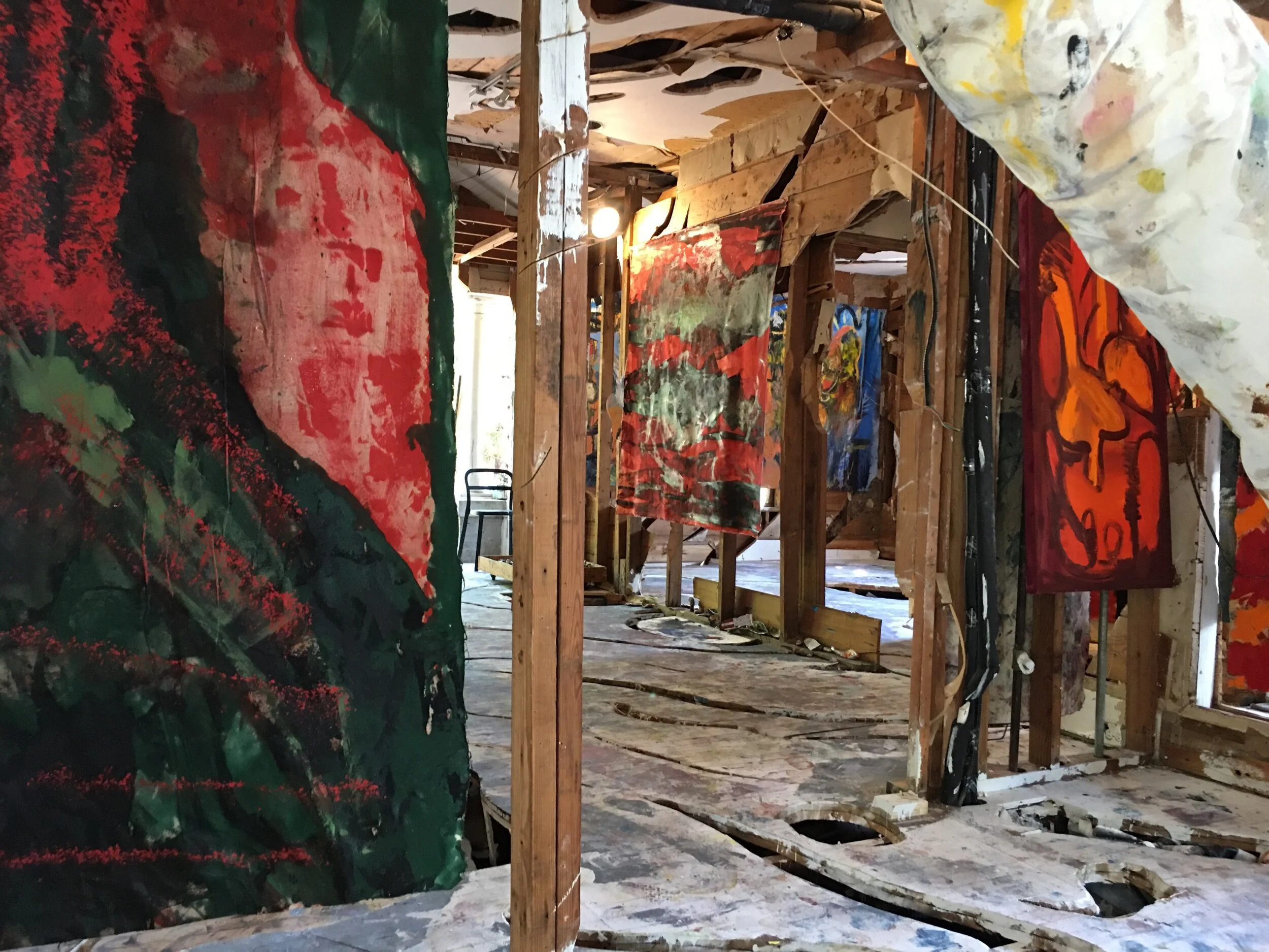 Contact Artist for availability: todbaileypainter@gmail.comVisiting Artist: Cherryhurst House, Houston, TXRipple to Rubble 2020