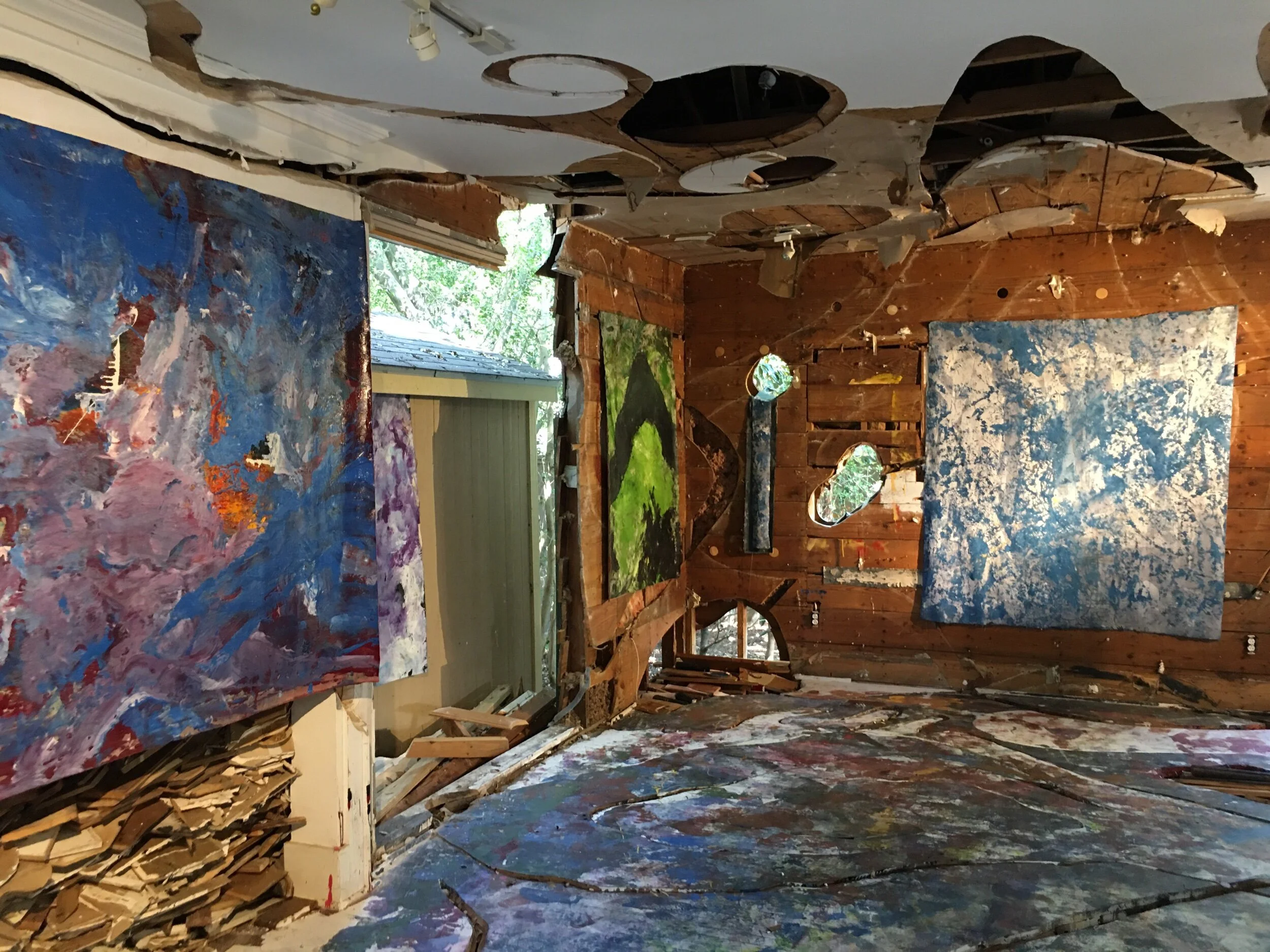 Visiting Artist: Cherryhurst House, Houston, TXRipple to Rubble 2020