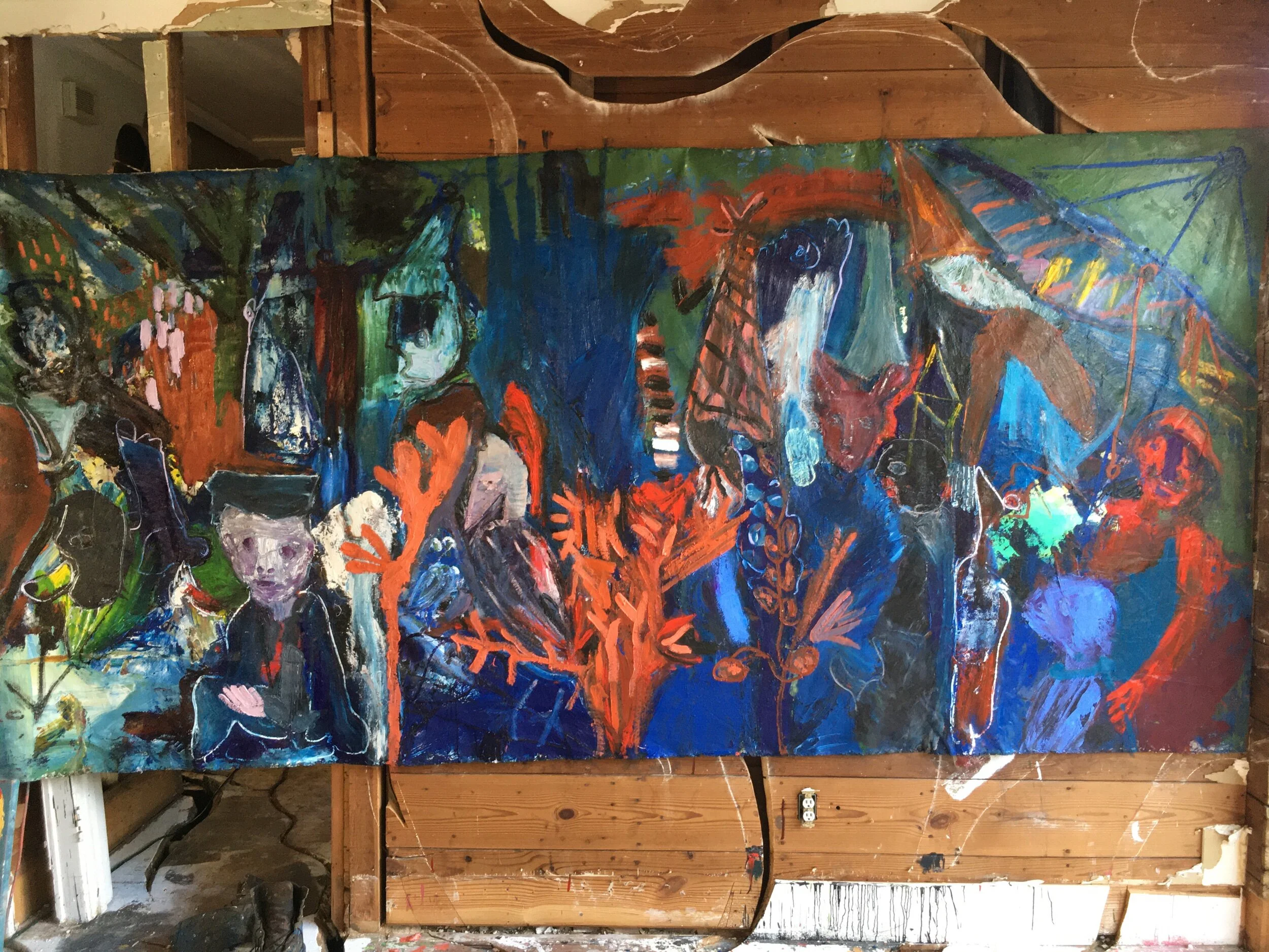 Visiting Artist: Cherryhurst House, Houston, TXRipple to Rubble 2020