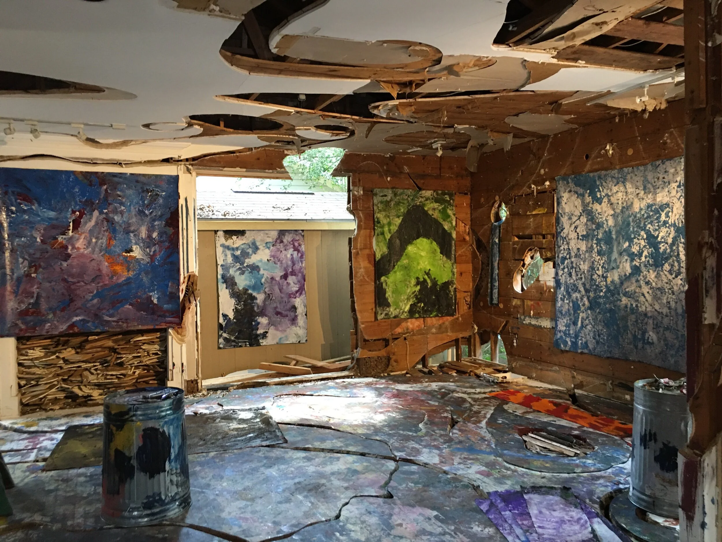 Visiting Artist: Cherryhurst House, Houston, TXRipple to Rubble 2020