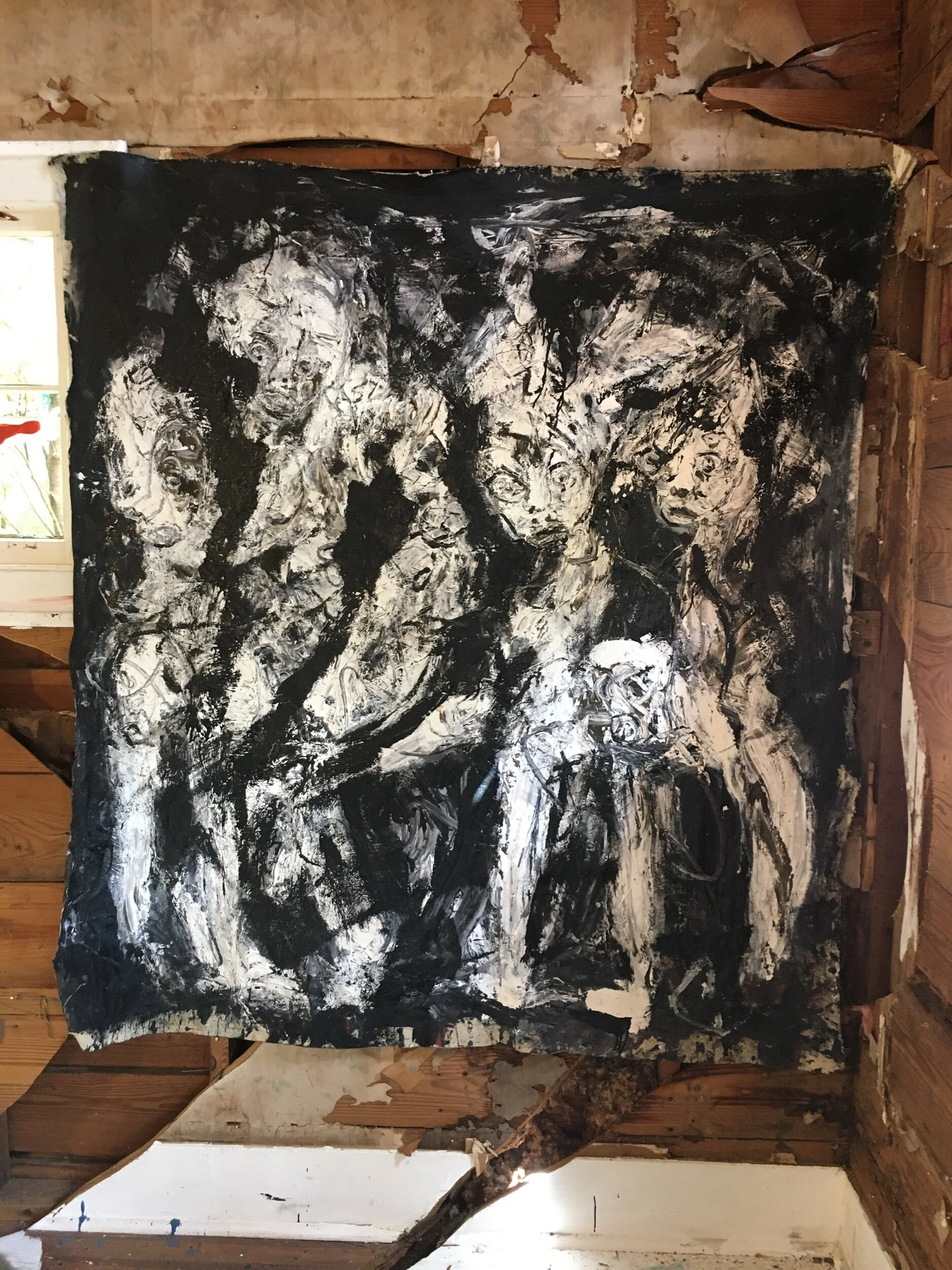 Contact Artist for availability: todbaileypainter@gmail.comVisiting Artist: Cherryhurst House, Houston, TXRipple to Rubble 2020