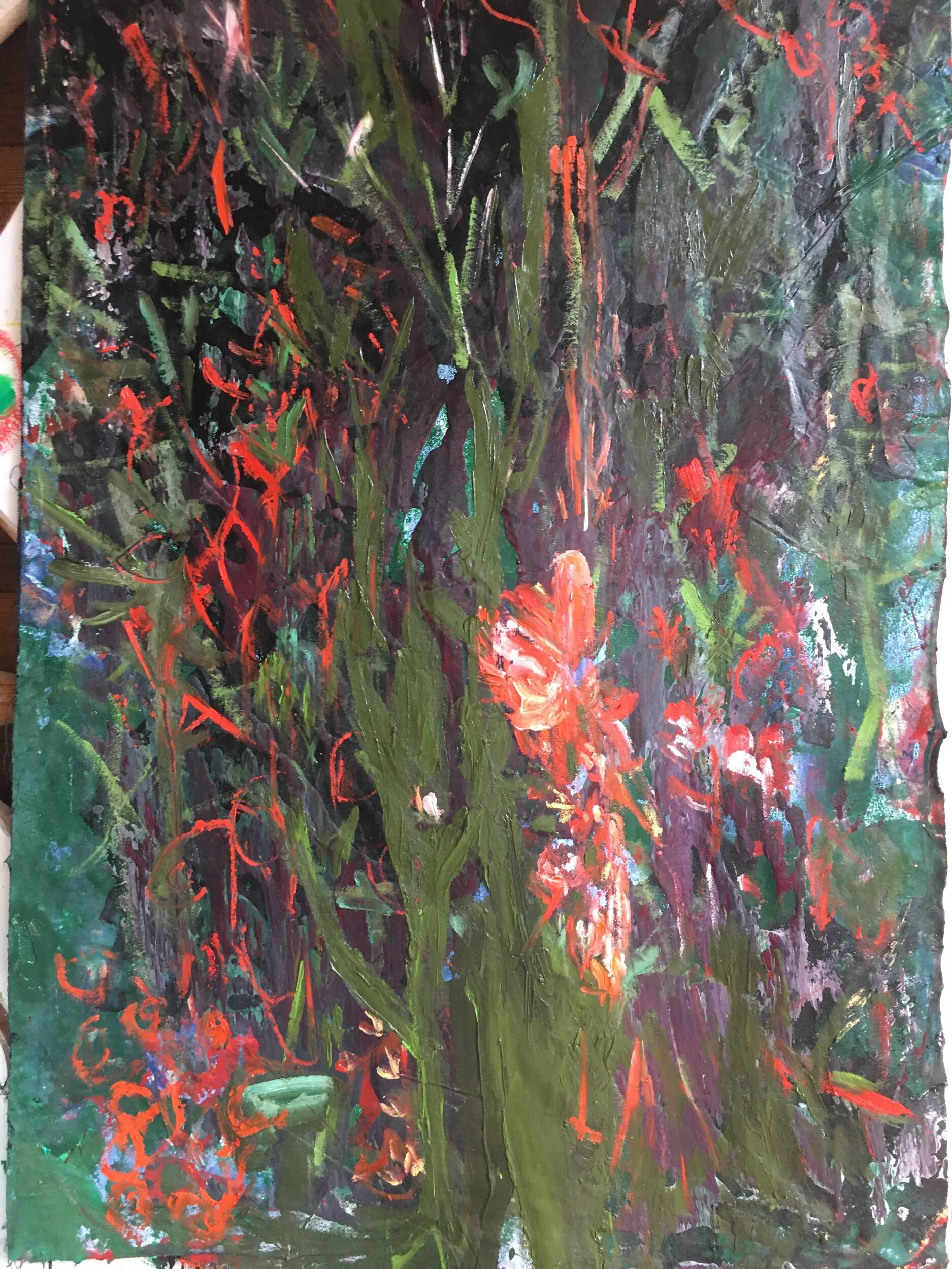 Contact Artist for availability: todbaileypainter@gmail.comVisiting Artist: Cherryhurst House, Houston, TXRipple to Rubble 2020
