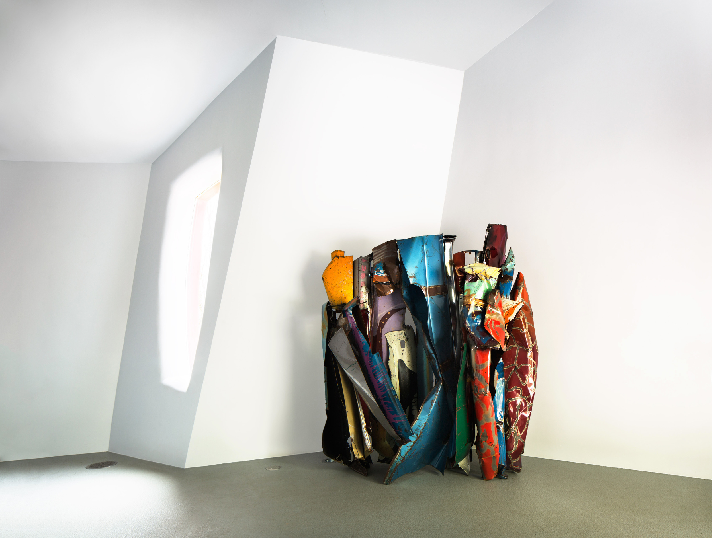   John Chamberlain,&nbsp;  The Archbishop, The Golfer, and Ralph  &nbsp;(1982-83)&nbsp;  