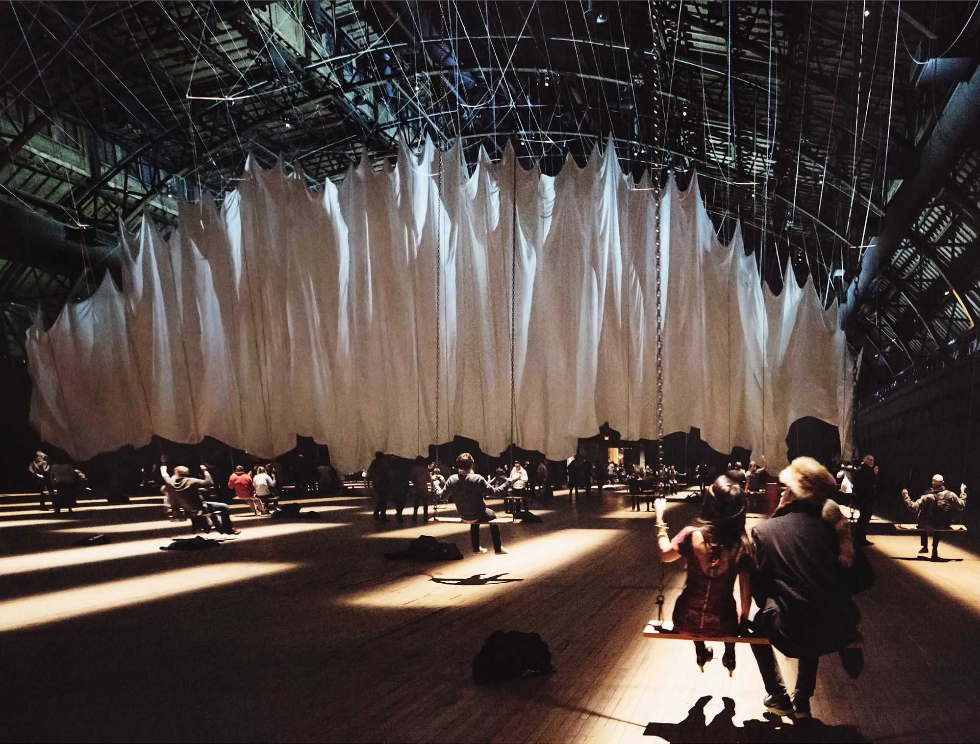  Ann Hamilton: the event of a thread  Park Armory, NYC 