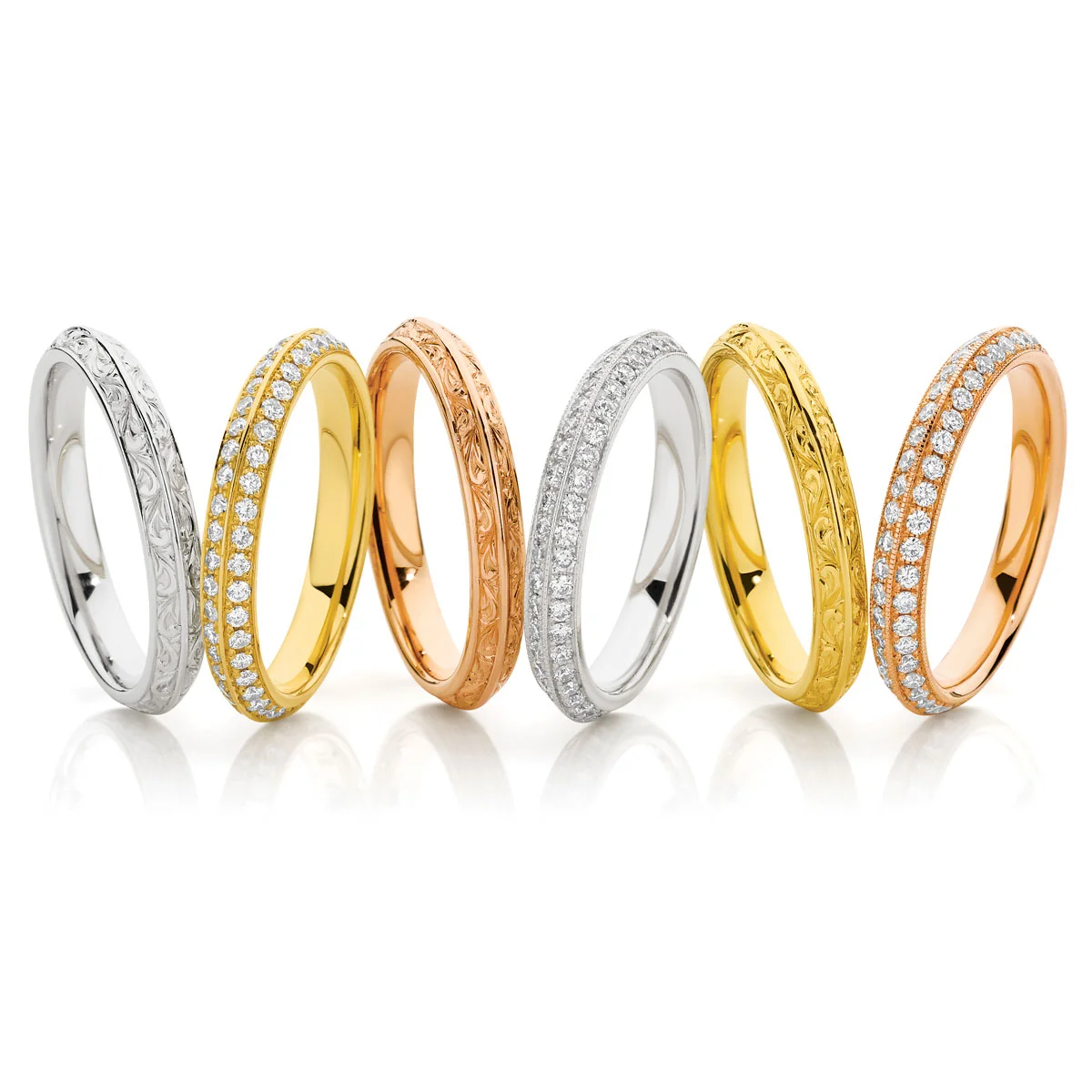 Silk Road Wedding Rings