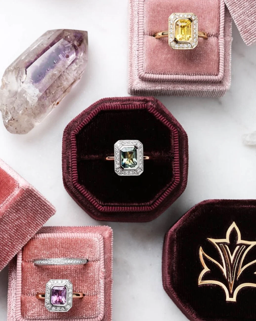 Beauty, fantasy and luxury come to life with Victoria Buckley&rsquo;s &ldquo;Tatiana&rdquo; ring design. Inspired by the exquisite lost world of the Russian Aristocracy and brings to life the mythical dreams of Tatiana, a fleeing sylph entrusted with their treasures ✨🧚🏻💎✨Tap image for more details! 
.
.
.
#sapphire #yellowsapphirering #greensapphirering #pinksapphire #partisapphire #pinksapphirering #partisapphirering #sapphirecocktailring #sapphireengagementring #australiansapphire #australianmade #australianjewellery