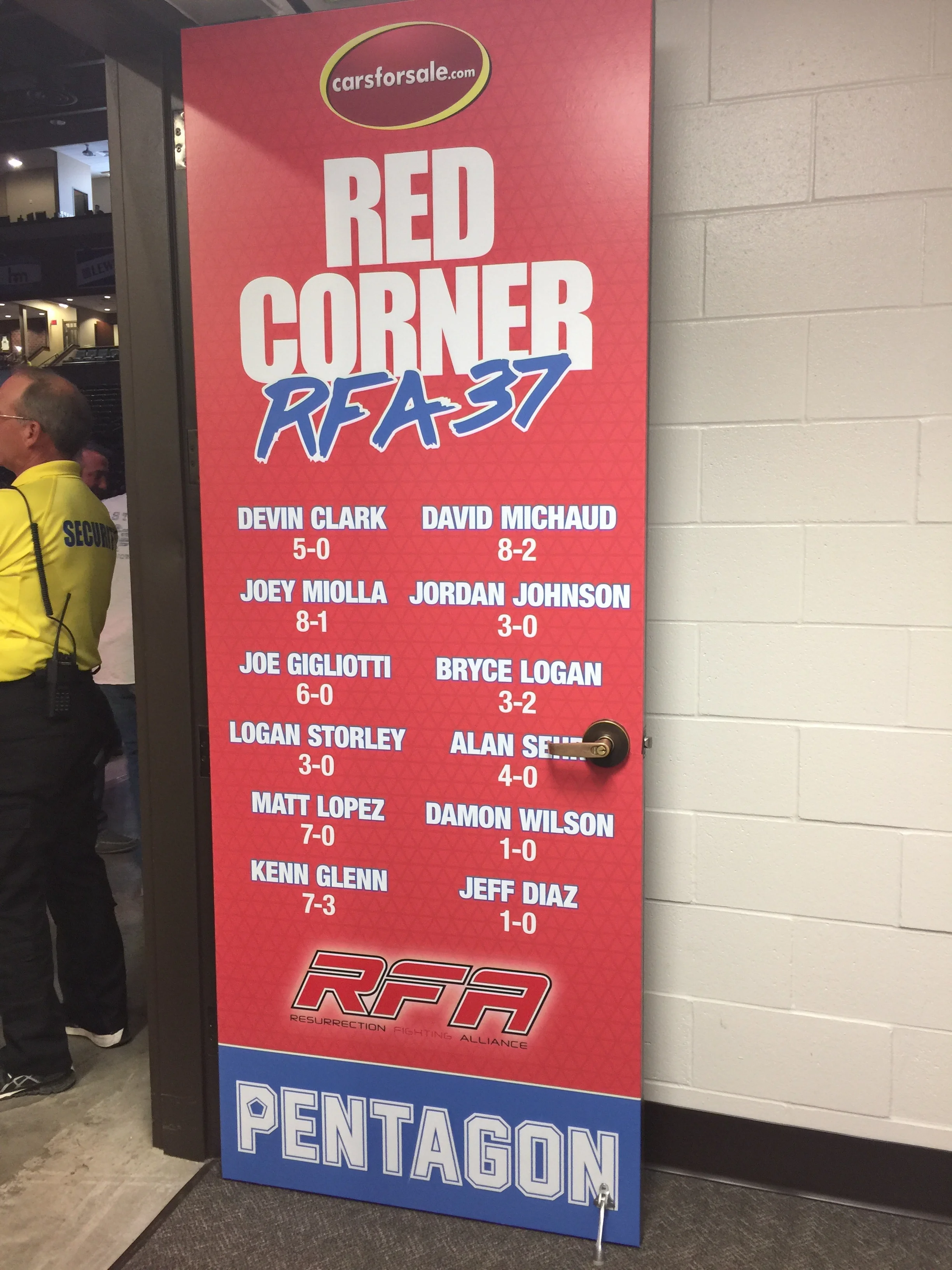 Red corner