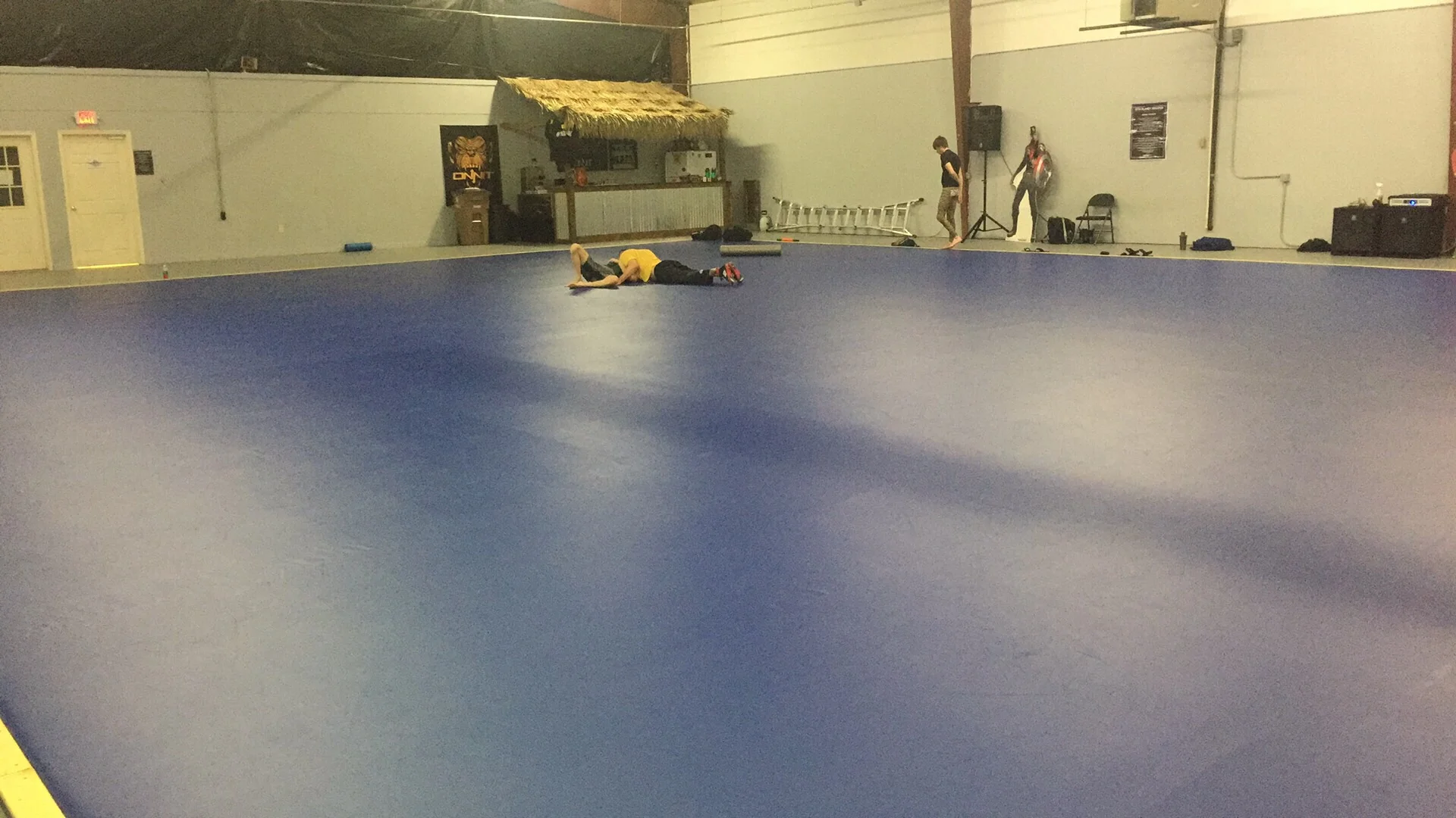 Incredible mat space.