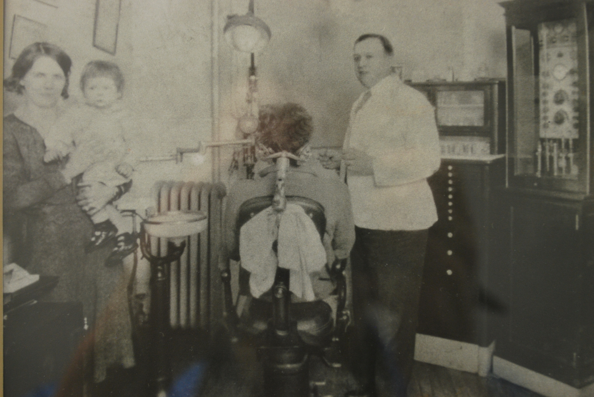 Dr. Hobart with wife Nina Graham and son George Graham Patterson