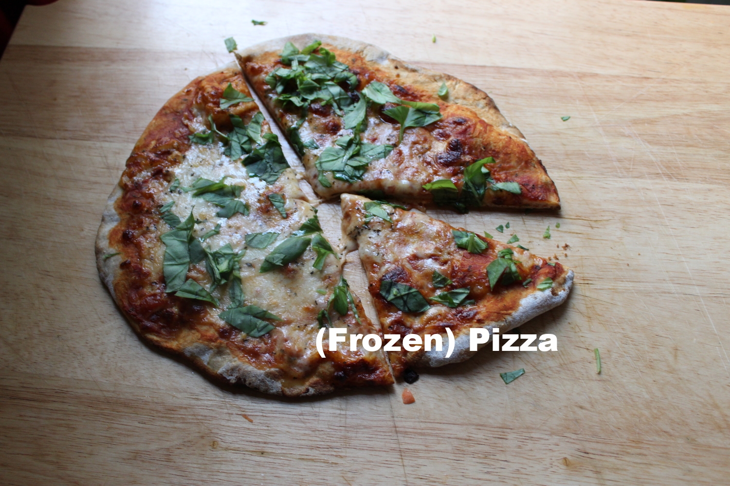 Homemade Frozen Pizza