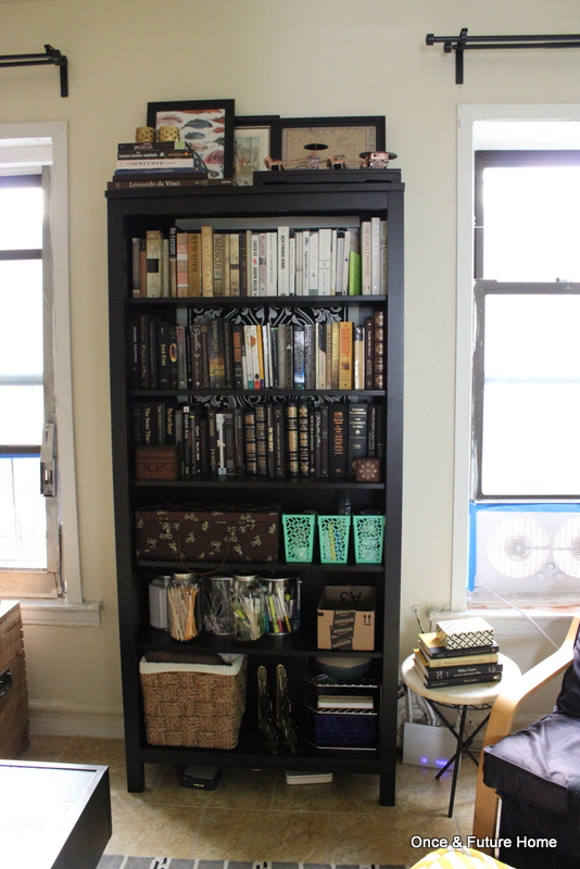 Some Craft Organization Bookshelf Love Once Future Home