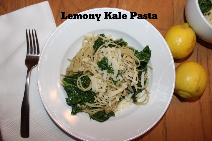 Lemony Kale Pasta