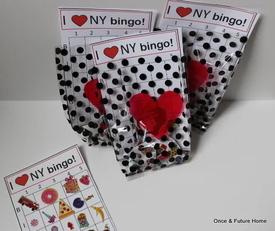 DIY I love NY Bingo